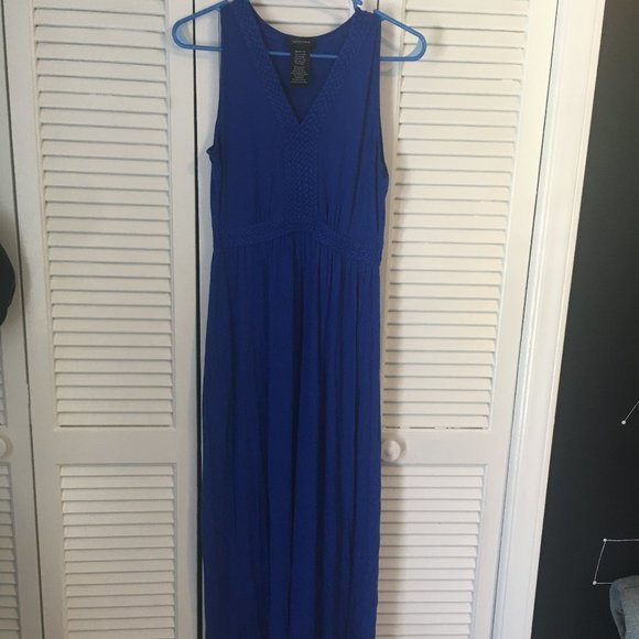Navy Blue Spence Maxi Dress - Picture 1 of 4